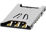 GCT SIM8070 Low-Profile Push-Pull Nano SIM Connector