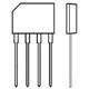 Diodes Incorporated KBP206G