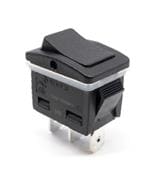 E-Switch RCA1913F1ABLKBLKWHT3 Enlarged Image