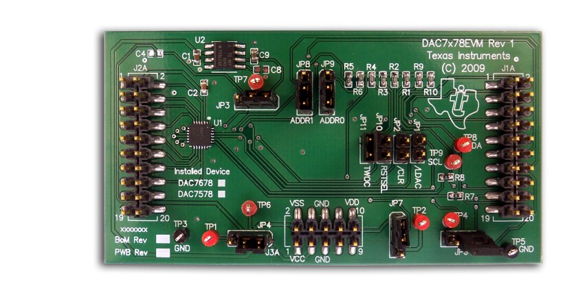 Texas Instruments DAC7678EVM Evaluation Module