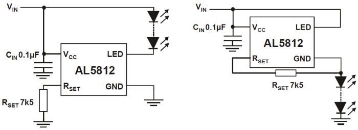 Diodes Incorporated AL5812 Adjustable Linear LED Driver