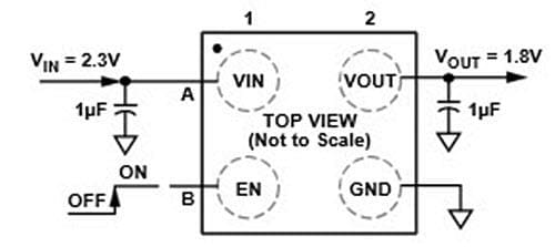 Analog Devices Inc. ADP165 Very Low Quiescent Current LDO Regulators