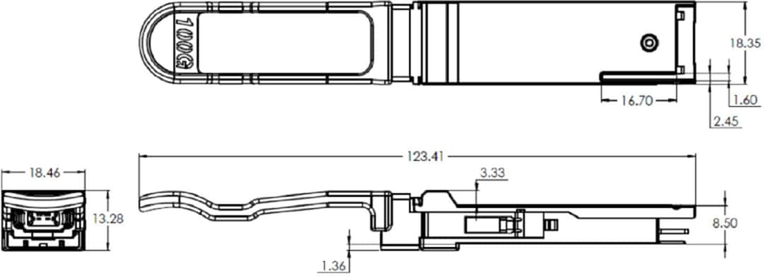 Coherent FTLC955x 100G QSFP28 Optical Transceivers
