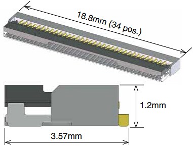 Hirose Electric FH65 FPC/FFC Connectors