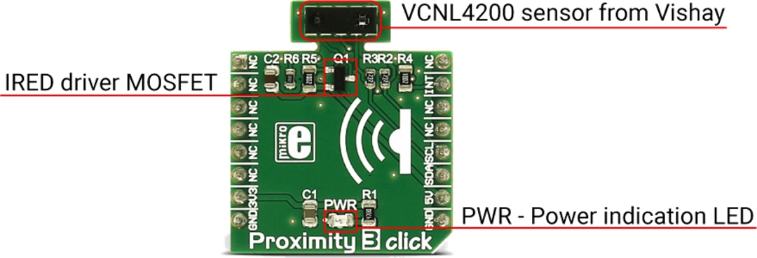 Mikroe Proximity 3 click