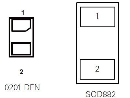 Mechanical Drawing - Littelfuse SP3530 Unidirectional Automotive TVS Diodes