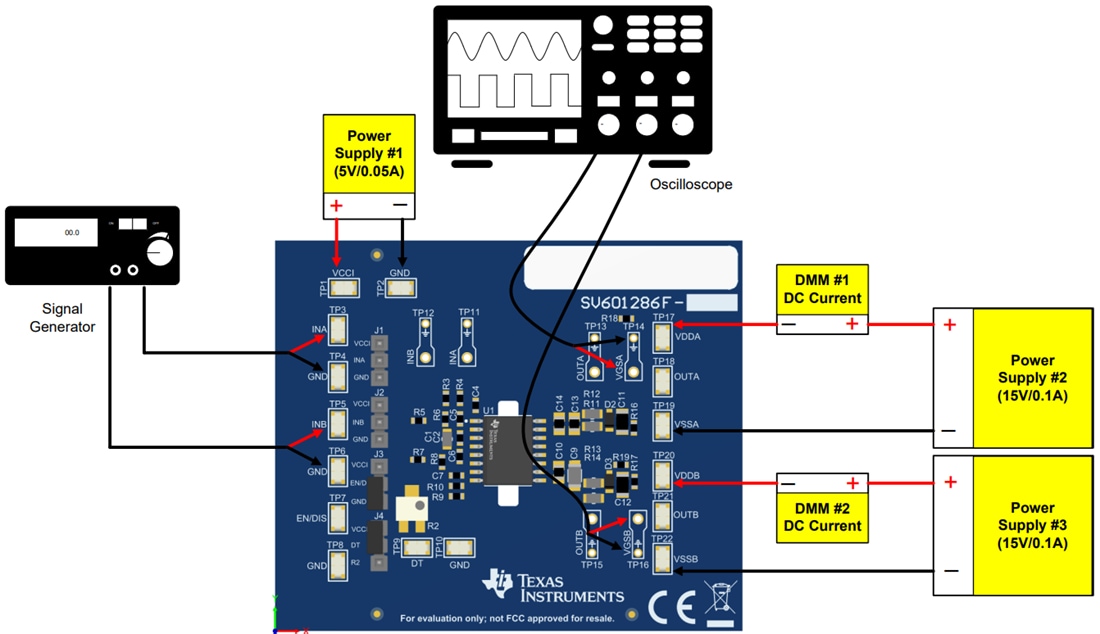 Mechanical Drawing - Texas Instruments UCC2x52xEVM-286 Gate Driver Evaluation Modules