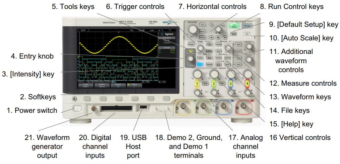 Keysight Technologies MSOX2024A Oscilloscope