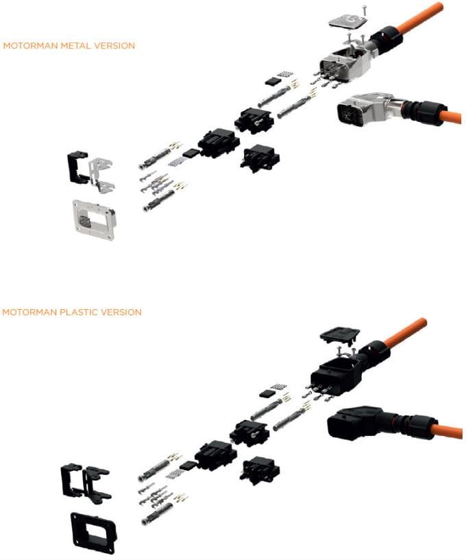 TE Connectivity Motorman Hybrid Connectors