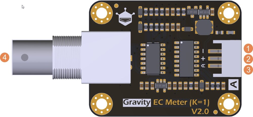 Location Circuit - DFRobot DFR0300-H Gravity Series Analog Sensor/Meter