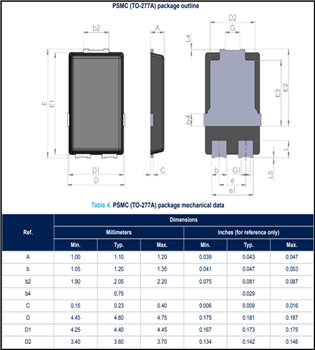STMicroelectronics STPS1230SF 30V Power Schottky Rectifier