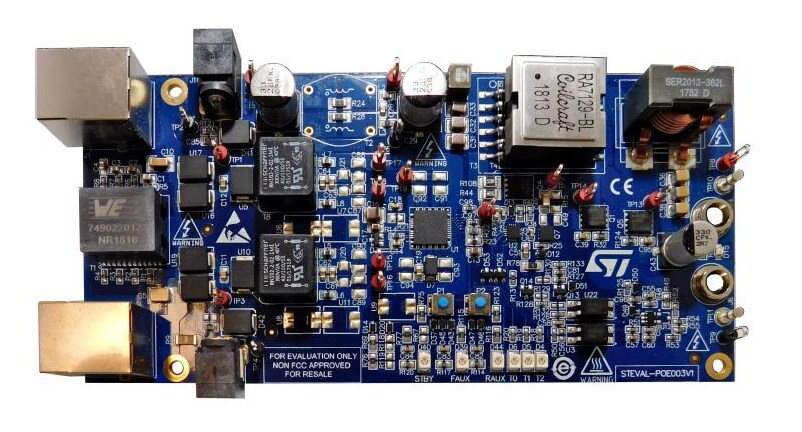 Chart - STMicroelectronics STEVAL-POE003V1 Evaluation Board