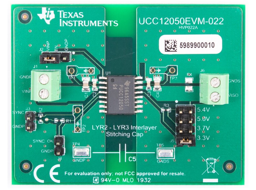 Location Circuit - Texas Instruments UCC12050EVM-022 Evaluation Module