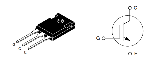 Application Circuit Diagram - onsemi AFGHL75T65SQ Field Stop Trench IGBT