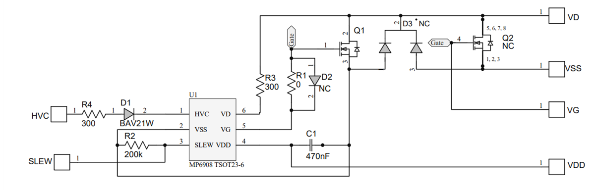 Schematic - Semtech SRDA05-4 & SRDA12-4 TVS Diode Arrays