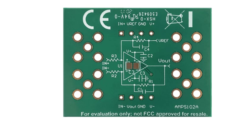 Texas Instruments TLV9051DPWEVM Evaluation Module