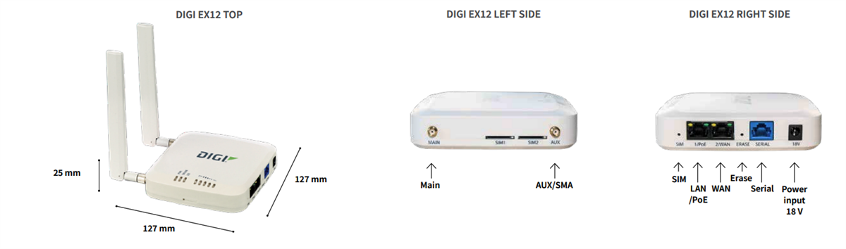 Digi EX12 LTE Cellular Extenders