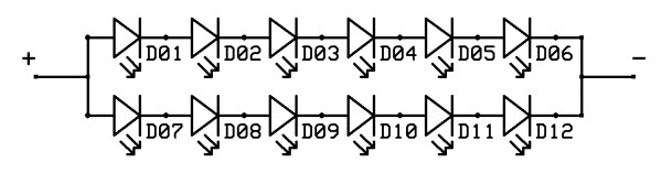 Schematic - New Energy Luminus UV-C Linear LED Modules