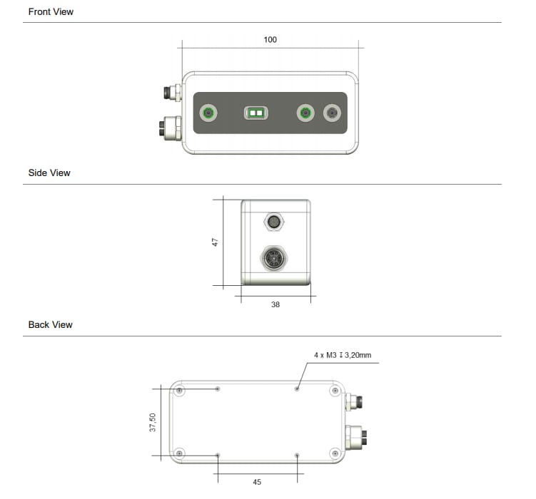 Chart - FRAMOS D415e Industrial Depth Camera