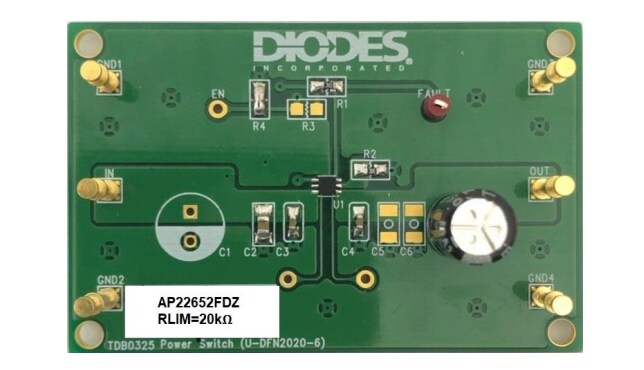 Diodes Incorporated AP22652FDZ-EVM Evaluation Module