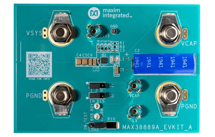 Chart - Analog Devices / Maxim Integrated MAX38889A Evaluation Kit