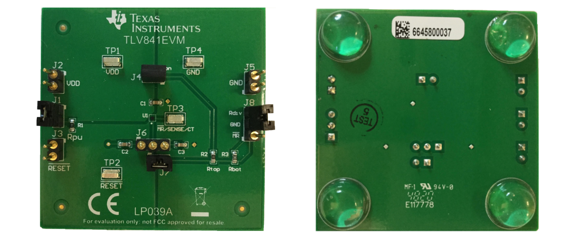 Texas Instruments TLV841EVM Evaluation Module