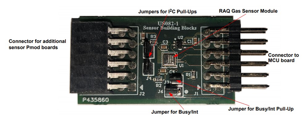 Renesas Electronics US082-ZMOD4450EVZ Pmod™ Board