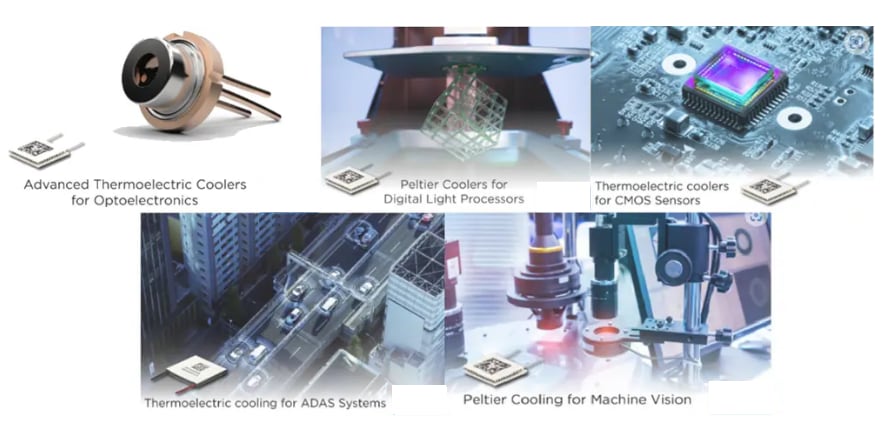 Infographic - Tark Thermal Solutions OptoTEC OTX/HTX Thermoelectric Coolers