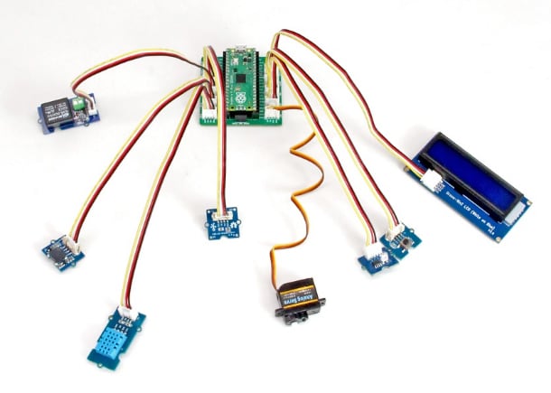 Seeed Studio Grove Starter Kit for Raspberry Pi Pico