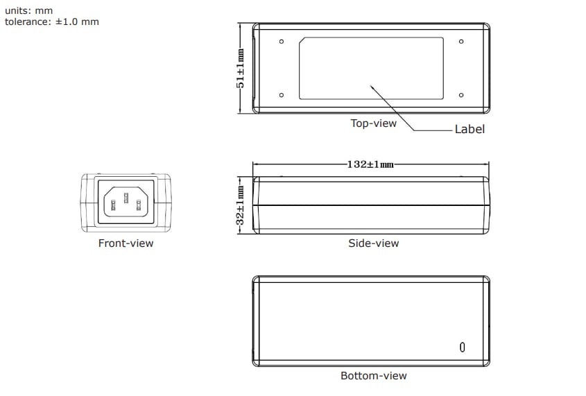 CUI Inc SDI120G-U GaN AC-DC Adapters