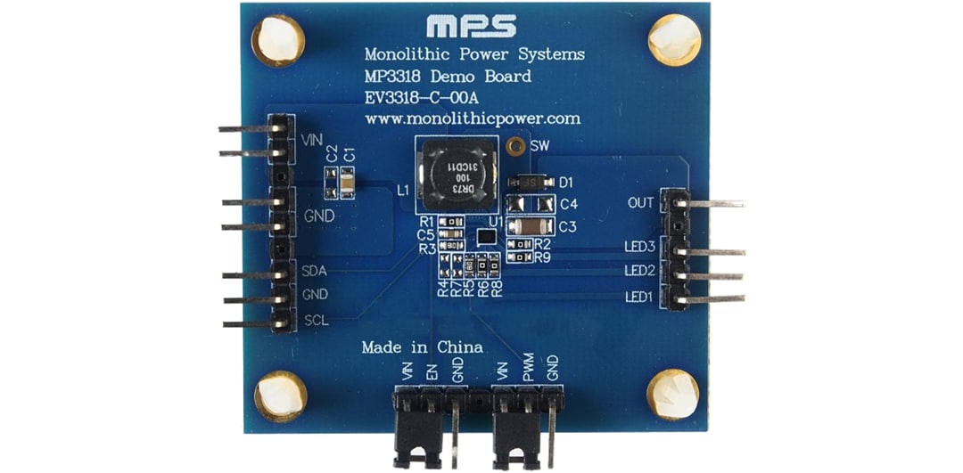 Monolithic Power Systems (MPS) EV3318-C-00A Evaluation Board