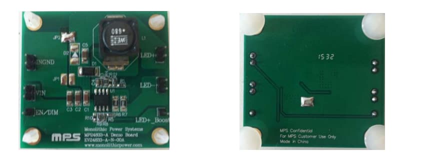 Monolithic Power Systems (MPS) EV24833-A-N-00A Evaluation Board