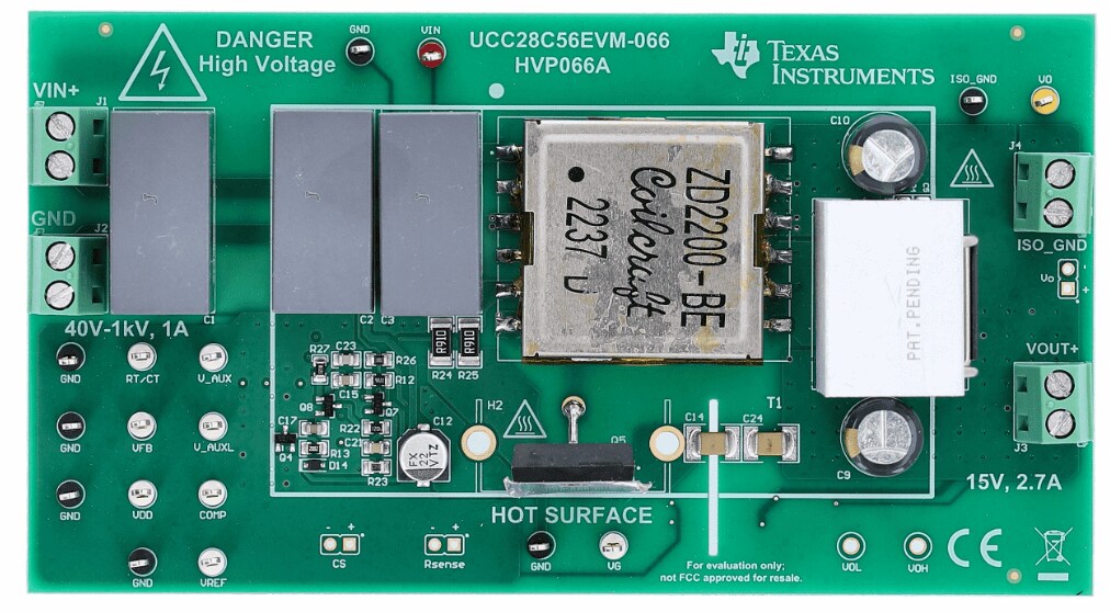 Texas Instruments UCC28C56EVM-066 Evaluation Module