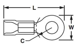 Application Circuit Diagram - Panduit PV Pan-Term® Ring Terminals