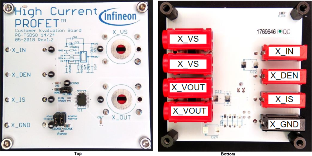 Infineon Technologies BTS70012-1ESPEVBD PROFET+2 Evaluation Board