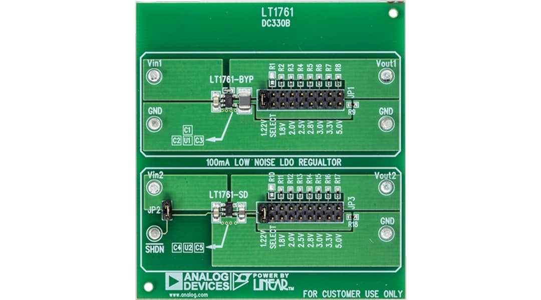 Analog Devices Inc. LT1761 Demo Board DC330B