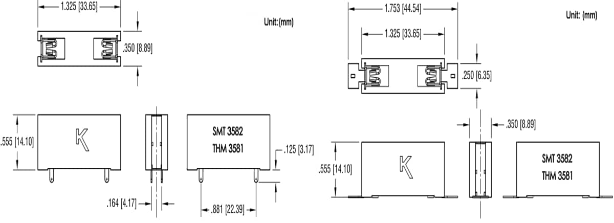 Keystone Electronics Maxi Auto Fuse Holders