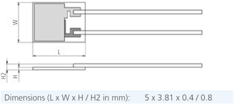 Innovative Sensor Technology P14 Rapid Capacitive Humidity Sensors
