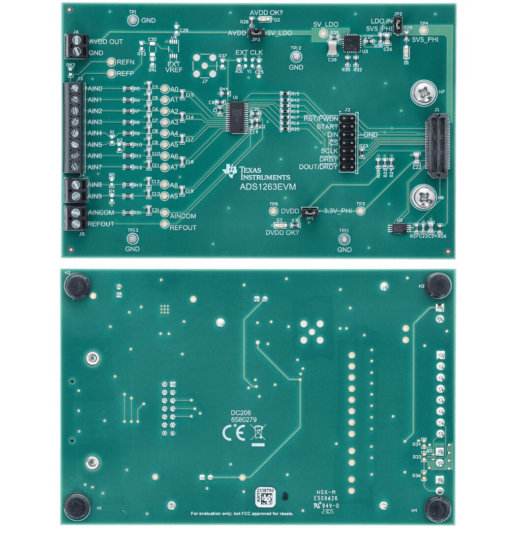 Texas Instruments ADS1263EVM-PDK Performance Demonstration Kit (PDK)