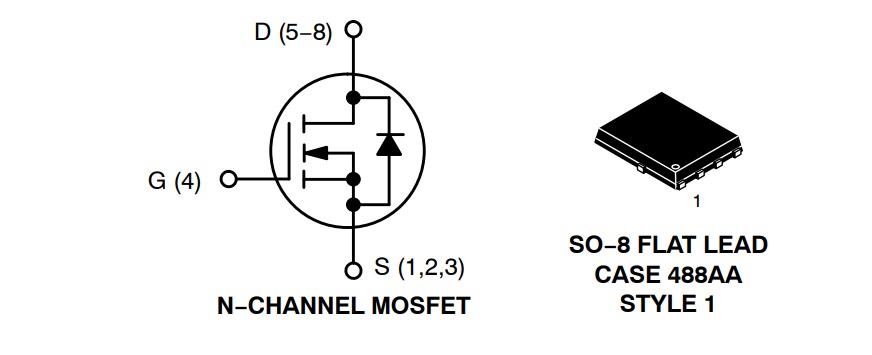 Application Circuit Diagram - onsemi NVMFS4C306N Power MOSFETs