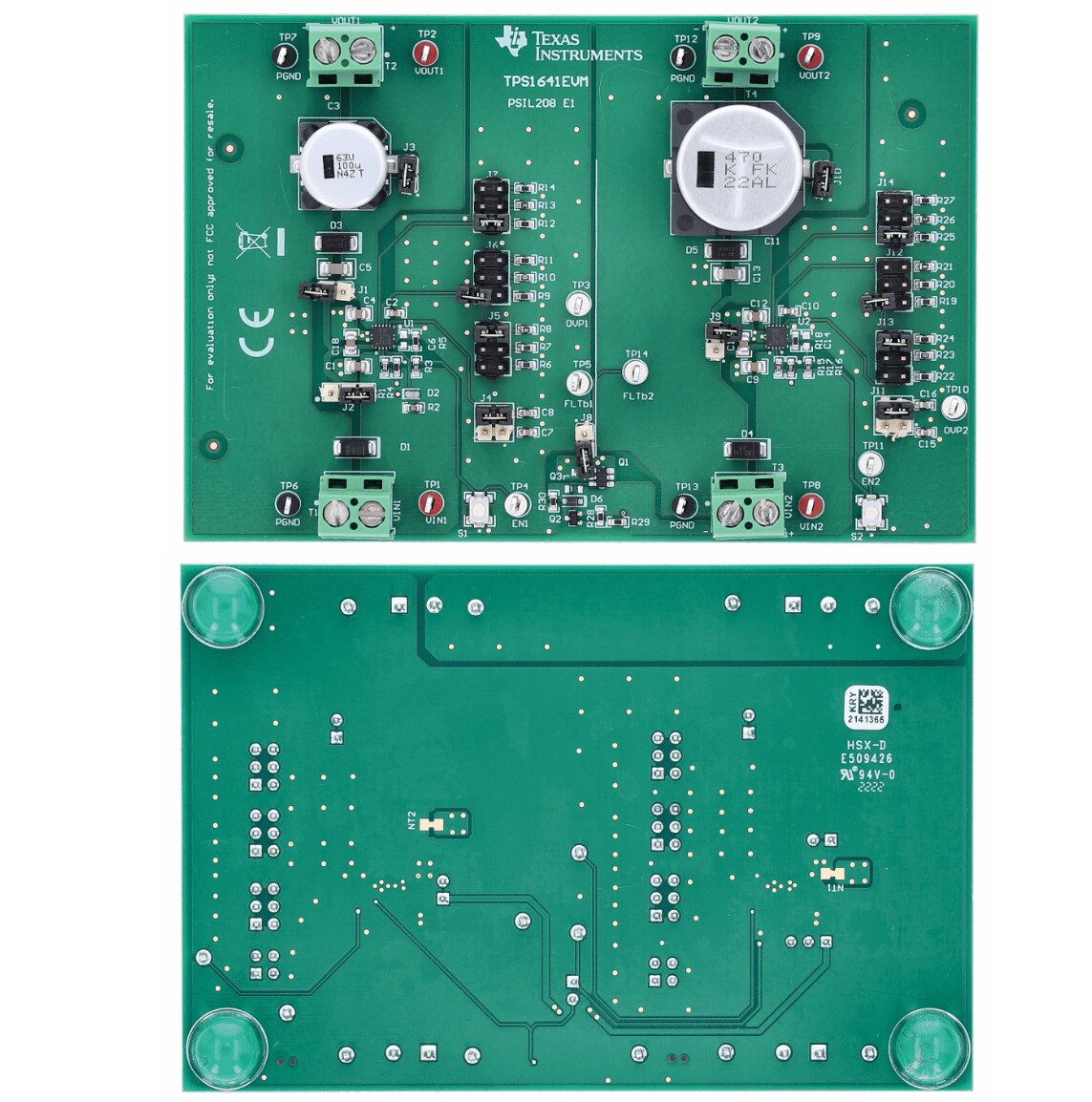 Texas Instruments TPS1641EVM Evaluation Module