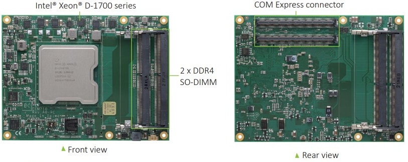 Infographic - Axiomtek CEM710 COM Express Type 7 Basic Module
