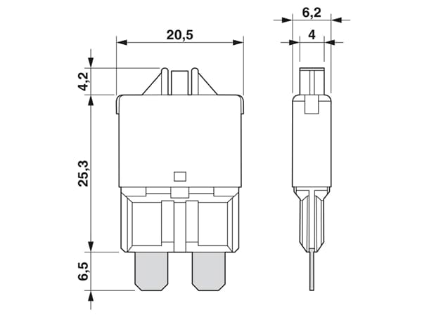 Chart - Phoenix Contact TCP DC Circuit Breakers