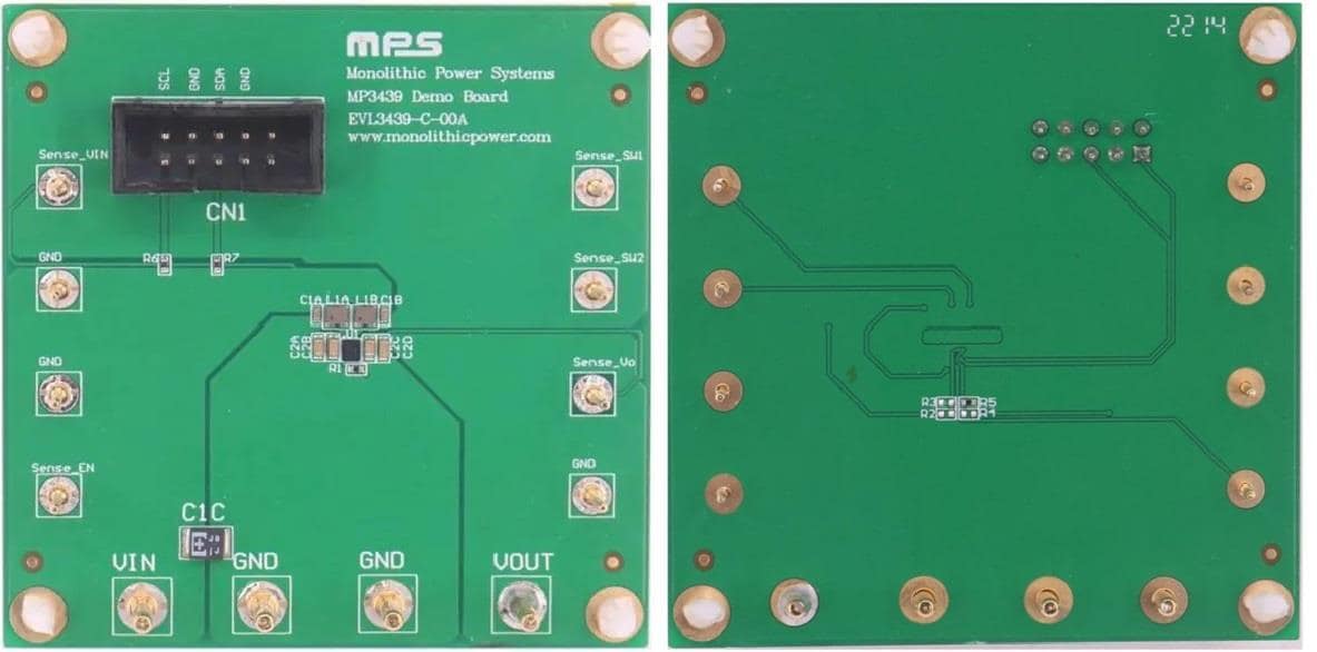 Monolithic Power Systems (MPS) EVL3439-C-00A Evaluation Board