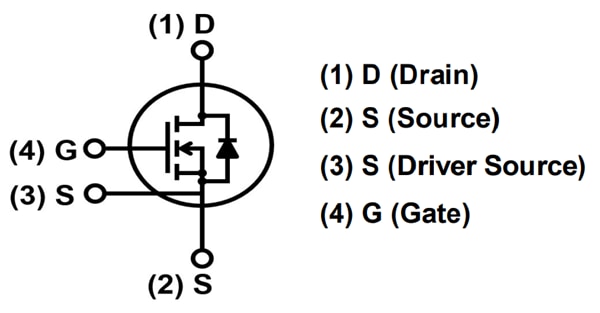 Schematic - SemiQ GEN3 1200V SiC MOSFET Discrete Devices