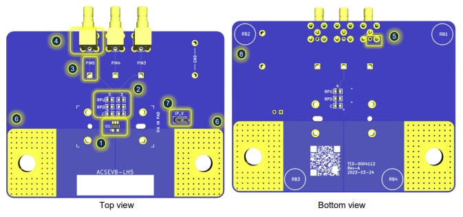 Allegro MicroSystems ACSEVB-LH5 Bare Evaluation Board