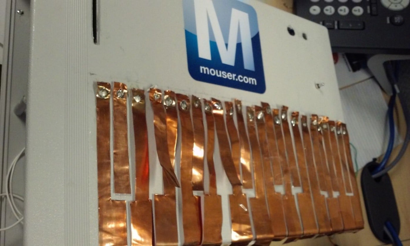 Loose keys after soldering.