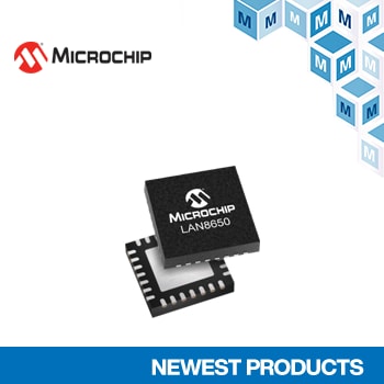 Learn more about the LAN8650 and LAN8651 Ethernet switches 