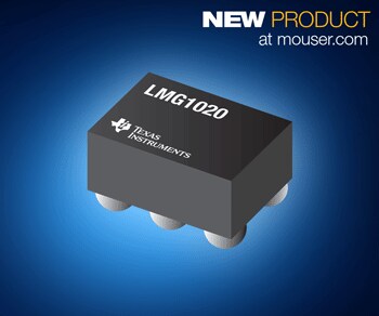 Texas Instruments' LMG1020 Low-Side GaN Driver, Ideal for High-Speed LiDAR and TOF Applications, Now Shipping from Mouser